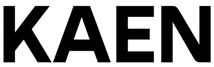 Black 'KAEN Brand' text on a white background